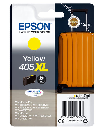 Epson 405XL ink cartridge 1 pc(s) Original High (XL) Yield Yellow Epson 405XL ink cartridge 1 pc(s) Original High (XL) Yield Yellow